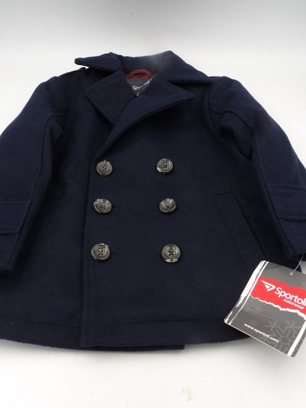 Sportoli Outerwear Pea Coat Size NWT